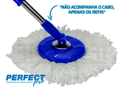 Imagem de Refil Mop Perfect Original Esfregão Microfibra Para Balde