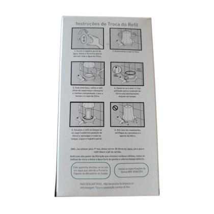 Imagem de Refil Original P/filtros Hidrofiltros Modelos Pou 5 80l/h