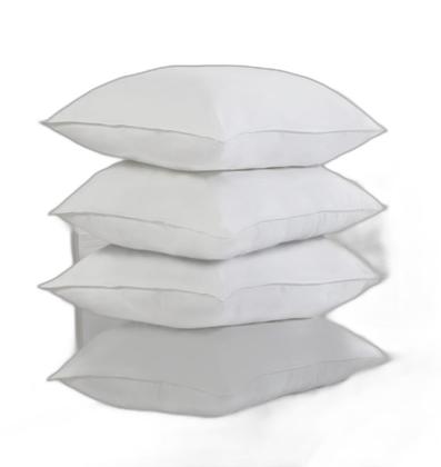 Imagem de Refil Para Almofadas 45X45 Enchimento Fibra De Algodão Com 4