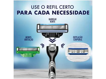 Imagem de Refil para Barbear Gillette Mach3 com 8 unidades