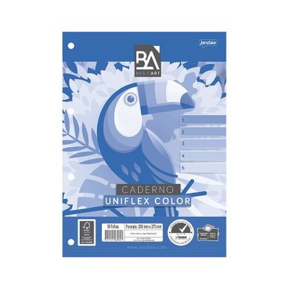 Imagem de Refil para Fichário Jandaia Borda Colorida 96 Folhas