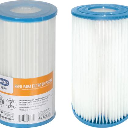 Imagem de Refil para Filtro de Piscina Mor, 3600 Litros de vazão - 001499