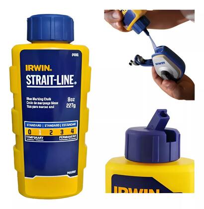 Imagem de Refil Para Giz De Linha Marcação Temporária Azul 227g Irwin