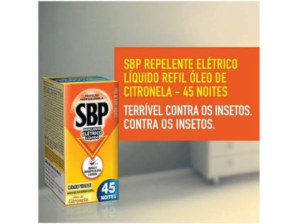 Imagem de Refil para Repelente Elétrico Líquido SBP - Óleo de Citronela 35ml