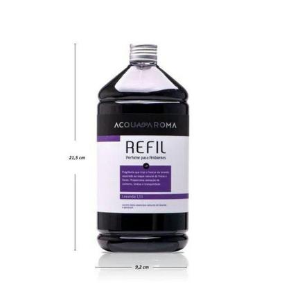 Imagem de Refil Perfume para Ambientes Acqua Aroma Dia a Dia 1,1L Lavanda