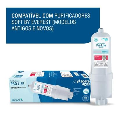 Imagem de Refil Planeta Água Pro Life Compatível Soft Everest Branco