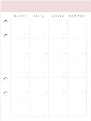 Imagem de Refil Planner Argolado 177X240 80FLSCadersil