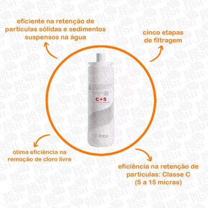 Imagem de Refil Purificador Água Gelada Natural Plus C+5 IBBL Original