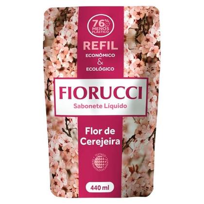 Imagem de Refil Sabonete Líquido FLOR DE CEREJEIRA 440ml, Fiorucci