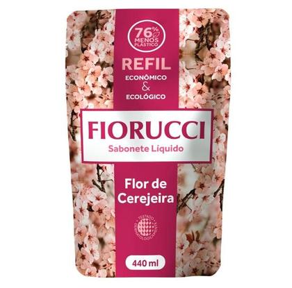 Imagem de Refil Sabonete Líquido FLOR DE CEREJEIRA 440ml, Fiorucci