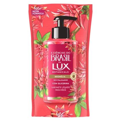 Imagem de Refil Sabonete Líquido para as Mãos Lux Botanicals Essências do Brasil Bromélia 240ml