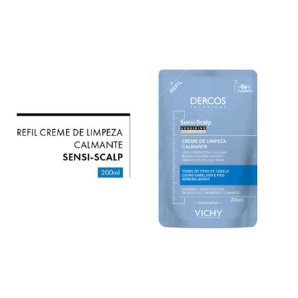 Imagem de Refil Shampoo Dercos Vichy Sensi-Scalp 200ml