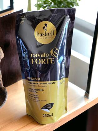 Imagem de Refil Shampoo Haskell Cavalo Forte Força Brilho e Crescimento 250 ML