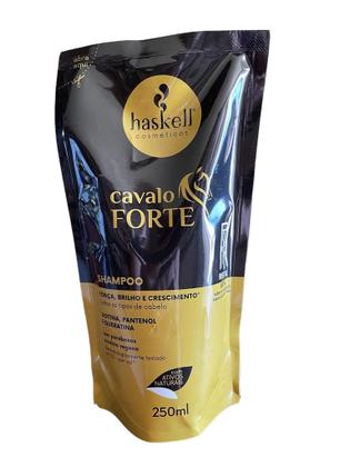 Imagem de Refil Shampoo Haskell Cavalo Forte Força Brilho e Crescimento 250 ML