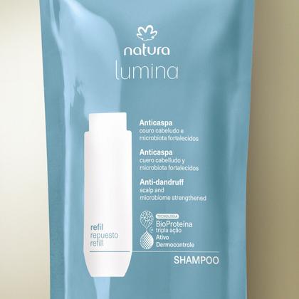 Imagem de Refil Shampoo Reequilibrante Anticaspa Lumina 300ml