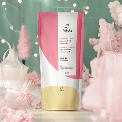 Imagem de Refil Shampoo Tododia Flor de Cereja e Abacate 300ml