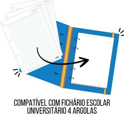 Imagem de Refil Tiliflex Folhas Soltas Caderno Argolado Univ 96f