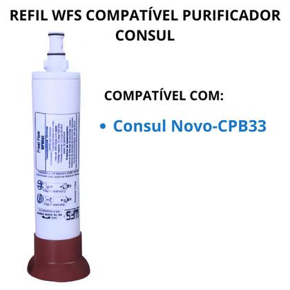Imagem de Refil Wfs Compatível Purificador Consul Cpb33ab Cor Hibisco