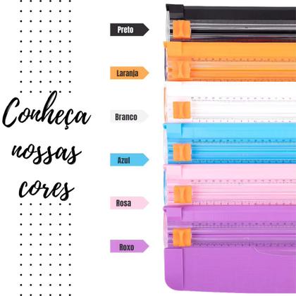 Imagem de Refiladora de Papel A4 30cm para 10 folhas 857 Azul Marpax