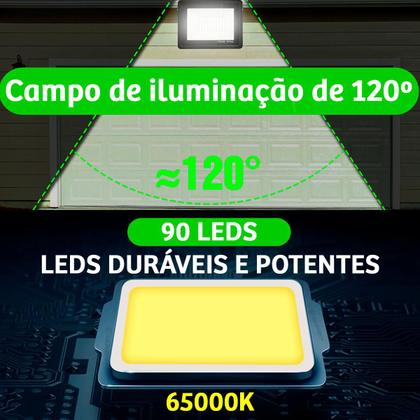 Imagem de Refletor 100W A Prova D'agua Led SMD Quadra Campo Quintal 