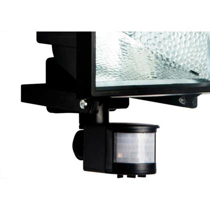 Imagem de Refletor Brasfort Com Sensor Halogena 500W Preto 8903