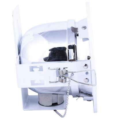 Imagem de Refletor De Embutir 14cm Com Vidro Fosco E-27 1 Lamp. Max 60w Branco