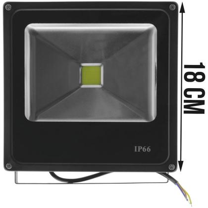 Imagem de Refletor De Led Externo Jardim Fachada Muro 20 W Bivolt