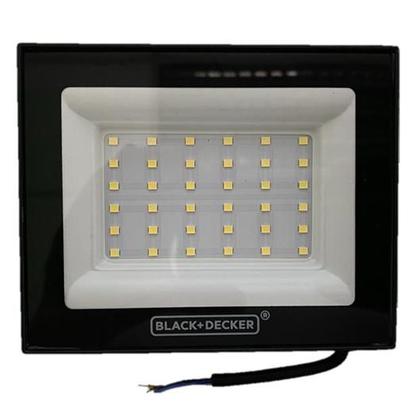 Imagem de Refletor Holofote Eco Led 50w Luz Quente 3000K Amarelo IP65