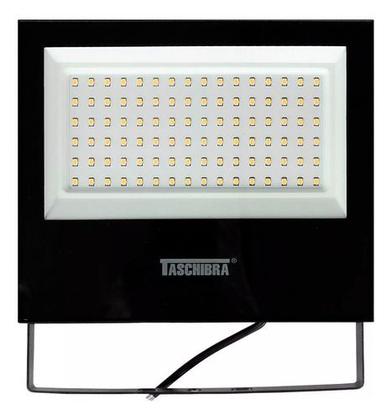 Imagem de Refletor Holofote Led 100w 3000k Luz Quente Taschibra Bivolt