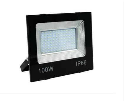 Imagem de Refletor Holofote Microled Slim 100w Branco Frio Ip66 Bivolt