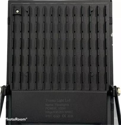 Imagem de Refletor Led 100w Holofote Branco Frio Bivolt Prova D Agua ip67 Micro Led SMD