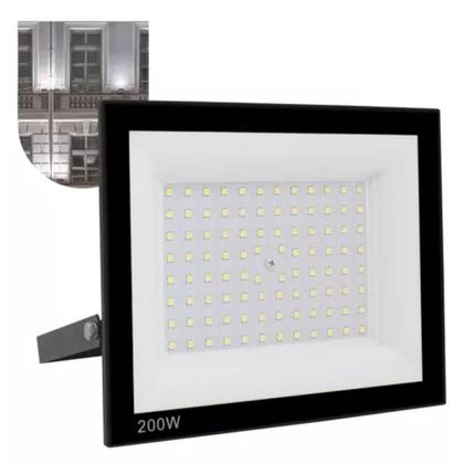 Imagem de Refletor Led 200W Holofote Mini Compacto Novo