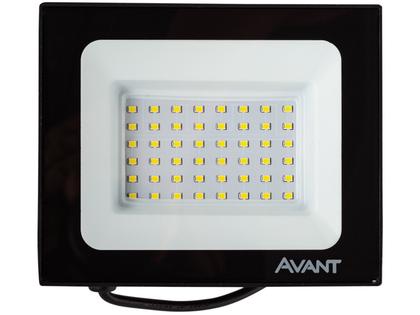 Imagem de Refletor Led 50W Cob Avant Bivolt Slim Ip65 Branco Frio 6500K