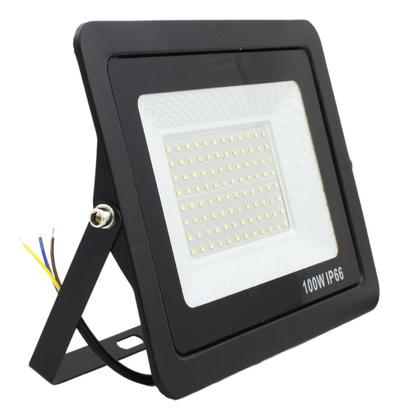 Imagem de Refletor LED Branco Holofote Bivolt Alfacell 100W 96 Leds Resistente a Água