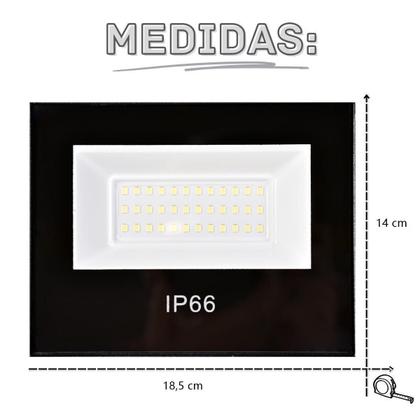Imagem de Refletor Led Holofote 100W A Prova D'Água Branco Frio 6500K