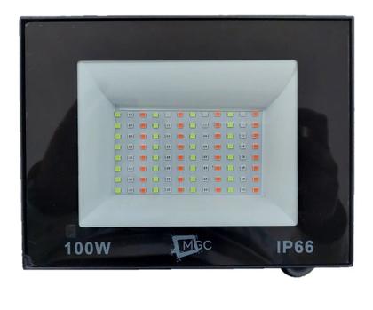Imagem de Refletor Led Holofote 100w Rgb Colorido Bivolt Ip66