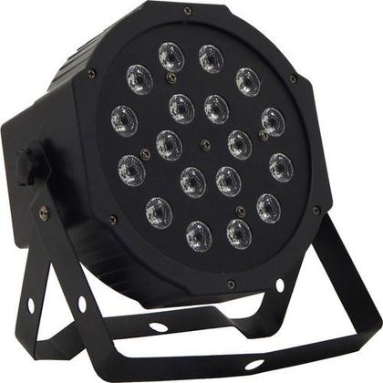 Imagem de Refletor Led Par 64 Rgb 18 Leds De 1w Dmx, Original Led Cree