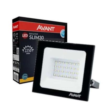 Imagem de Refletor Led Slim  30w 3000k Bivolt 2250lm Avant