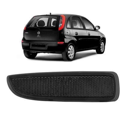 Imagem de Refletor Parachoque Traseiro Corsa 2003 2004 2005 2006 2007 2008 2009 2010 2011 2012 Fume