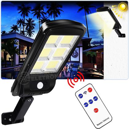 Imagem de Refletor Solar 128 LEDs COB Com Sensor de Presença 200W Alta qualidade - DY8790