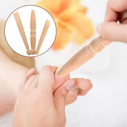 Imagem de Reflexologia, Acupuntura Bastão Madeira Podal Massagem