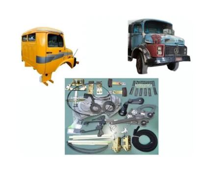 Imagem de Reforma Cabine Mb 1113  Kit Com 58 Peças + 72 Parafusos