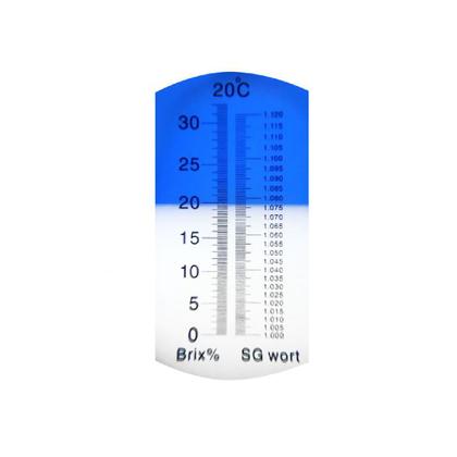 Imagem de Refratômetro Açúcar Álcool Densidade Compensação Temperatura Automática Rtc-100 Portátil Instrutherm Com Estojo