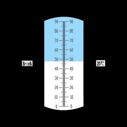 Imagem de Refratômetro Medidor De Açúcar 0 A 90% Brix