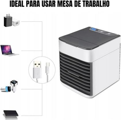 Imagem de Refrescância Sob Demanda: Mini Ar Condicionado De Mesa