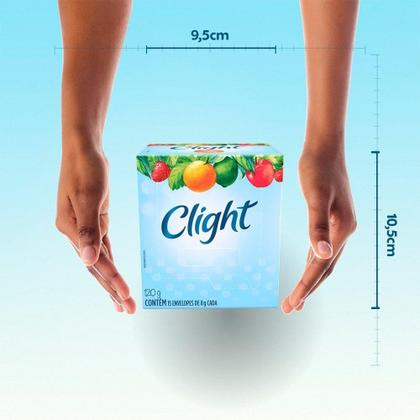 Imagem de Refresco em Pó Clight Laranja 8g Display com 15 Unidades