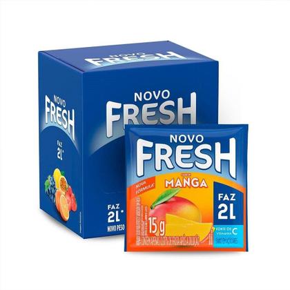 Imagem de Refresco em Pó Fresh Manga 15g Display com 15 Unidades