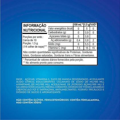 Imagem de Refresco em Pó Fresh Manga 15g Display com 15 Unidades