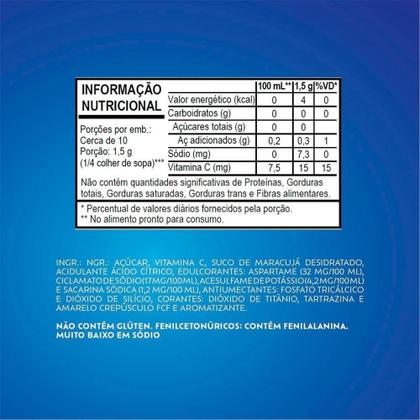 Imagem de Refresco em Pó Fresh Maracujá 15g Display com 15 Unidades