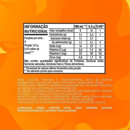 Imagem de Refresco em Pó Tang Laranja Docinha 18g - Caixa com 18 Unidades
